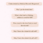 Claim denied as medical records requested