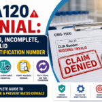 MA120 Denial: Missing, Incomplete, or Invalid CLIA Certification Number — Complete Guide