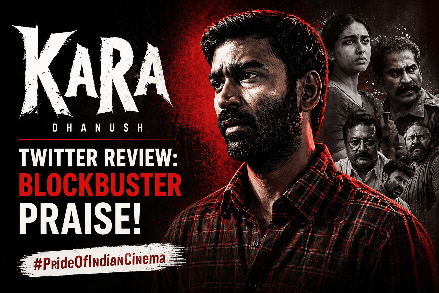 ‘Kara’ Twitter Review Storm Dhanush’s Intense Performance Wins Blockbuster Praise, A Pride of Indian Cinema