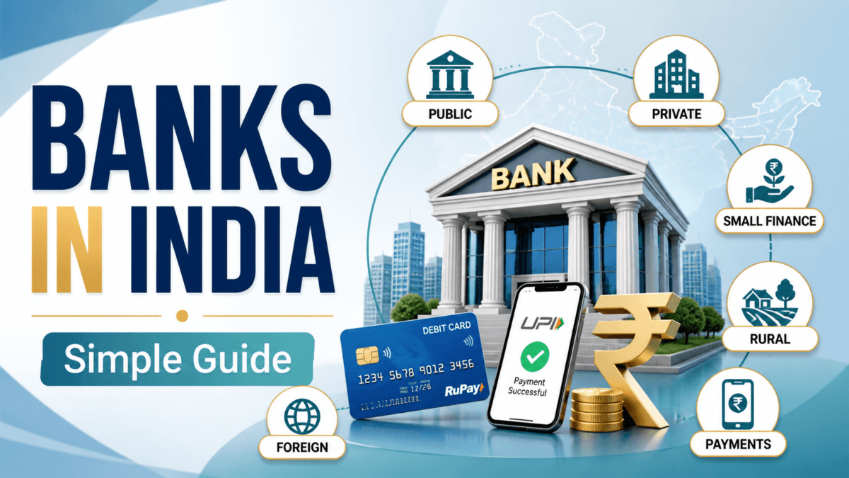 Banks in India A Simple, Human Guide to Public, Private, Small Finance, Rural, Foreign and Payments Banks
