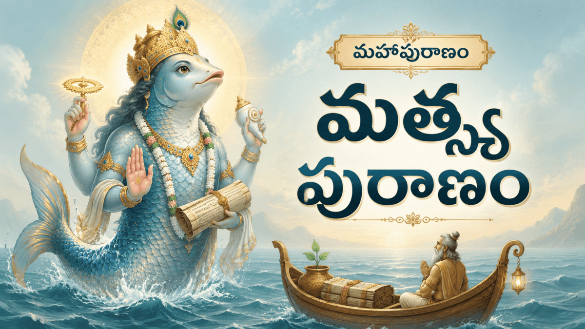 Mahapurana – Part 16: Matsya Purana
