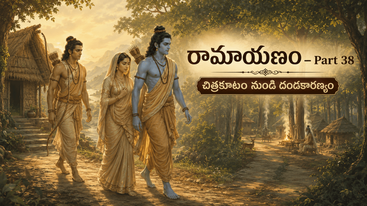 Ramayana – Part 38: From Chitrakuta to Dandakaranya — The Sages’ Hermitages, the Dharma of Forest Life, and a New Phase in the Journey of Rama, Sita, and Lakshmana