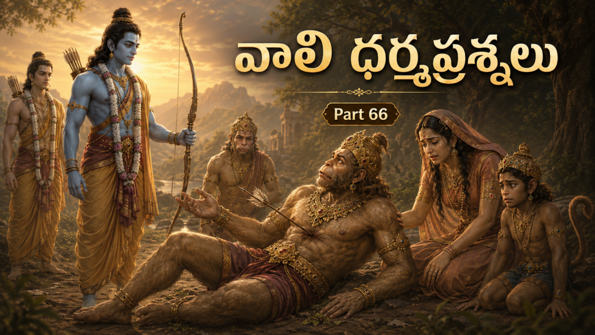 Ramayana, Vali, Tara, Angada, Sri Rama, Dharma, Kishkindha, Hindu Epics, Indian Mythology, Telugu Articles