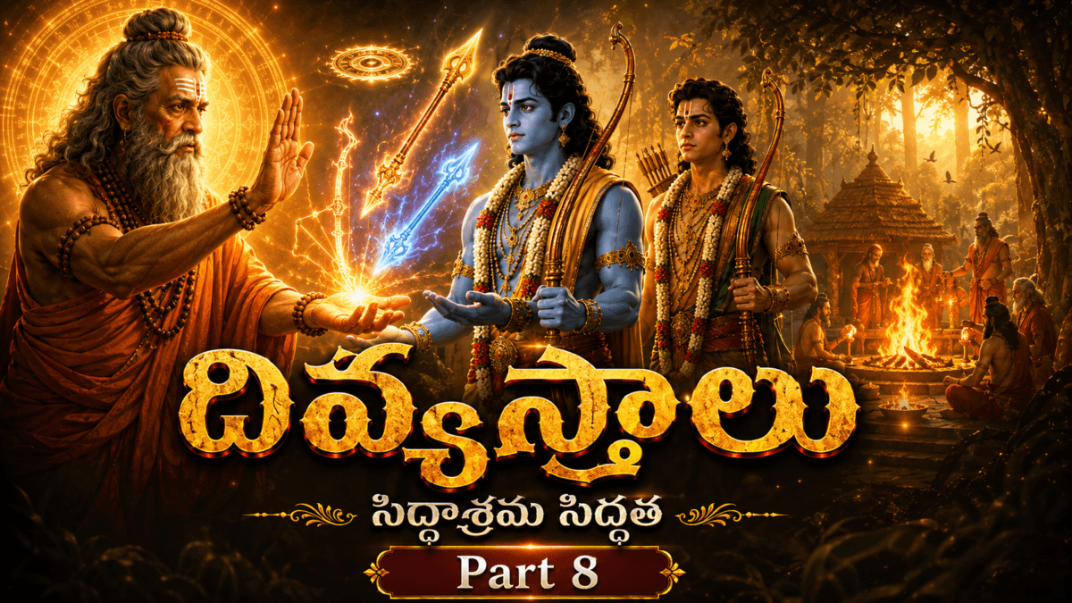 Ramayana – Part 8: Teachings of Divine Weapons After Tataka Vadha — Entry into Siddhashrama and the Preparation of Rama and Lakshmana for Yajna Protection