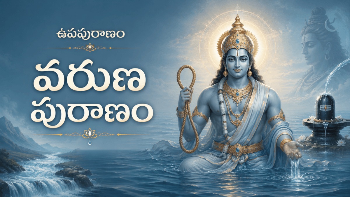 Upapurana – Part 11: Varuna Purana