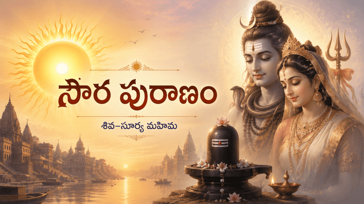 Upapurana – Part 15: Saura Purana