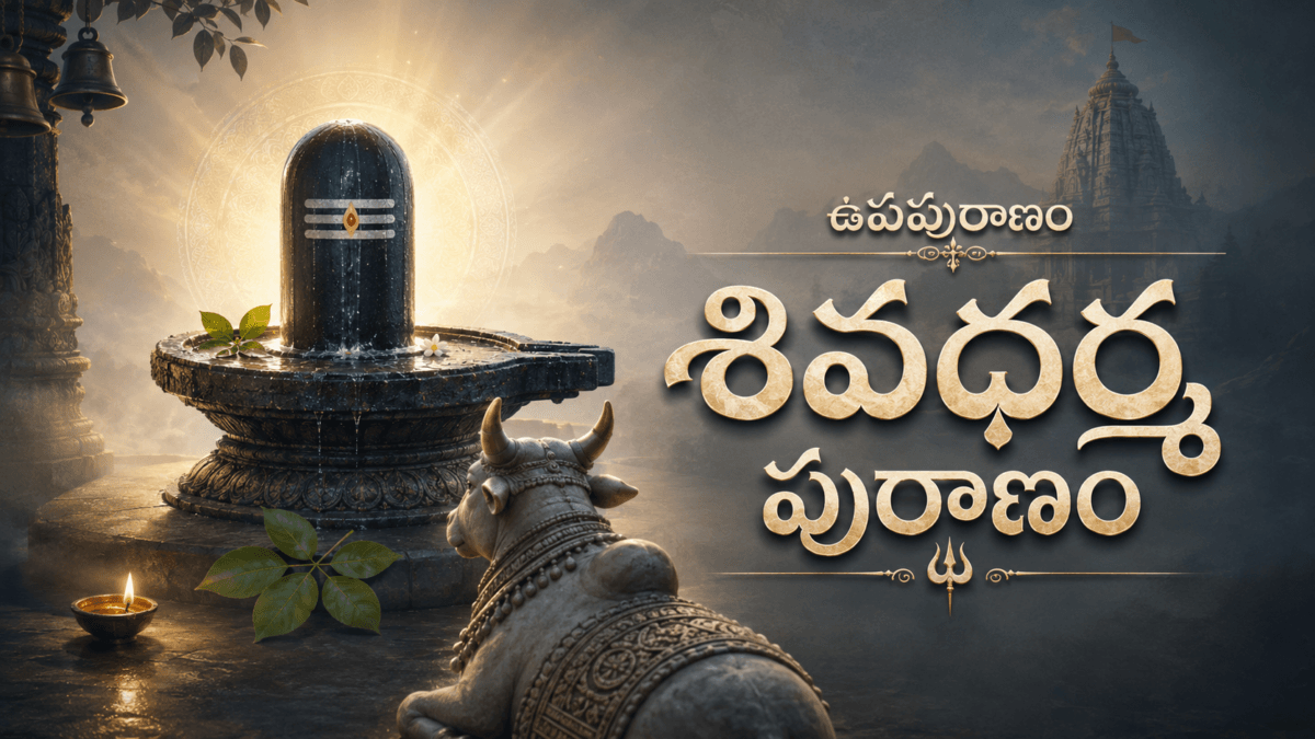 Upapurana – Part 4: Shivadharma Purana
