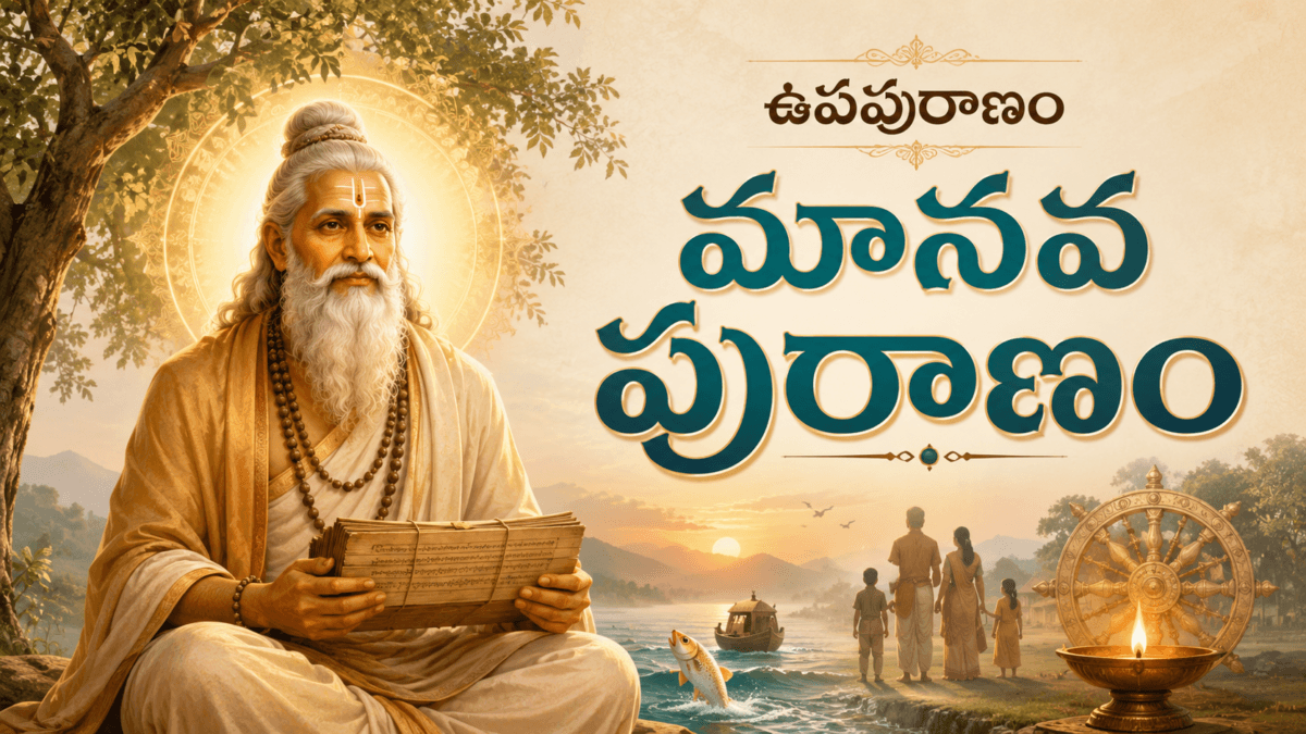 Upapurana – Part 8: Manava Purana