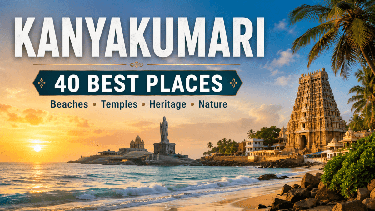 40 Best Places to Visit in Kanyakumari, India for Beaches, Temples, Heritage, and Nature
