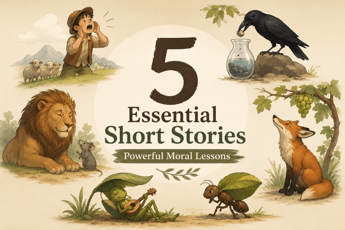 5 Essential Short Stories with Powerful Moral Lessons