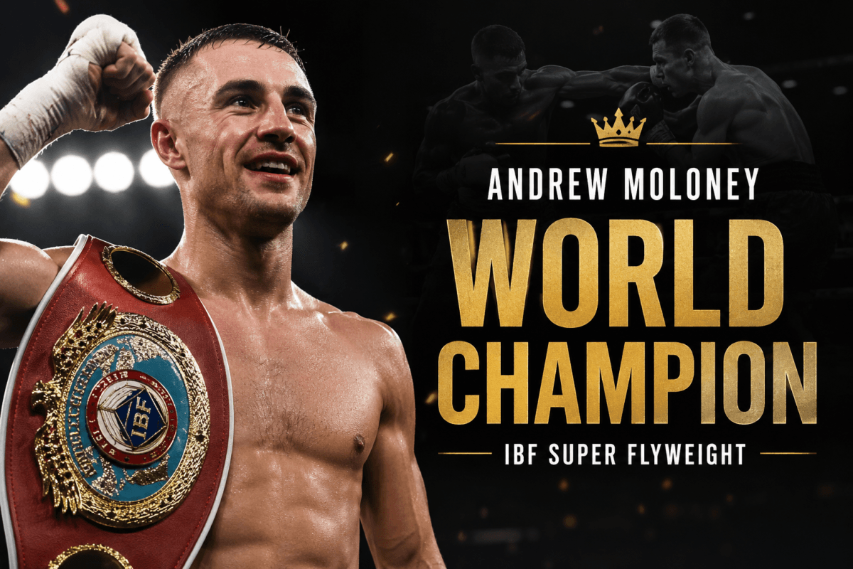 Andrew Moloney Wins IBF Super Flyweight World Title After Beating Willibaldo Garcia