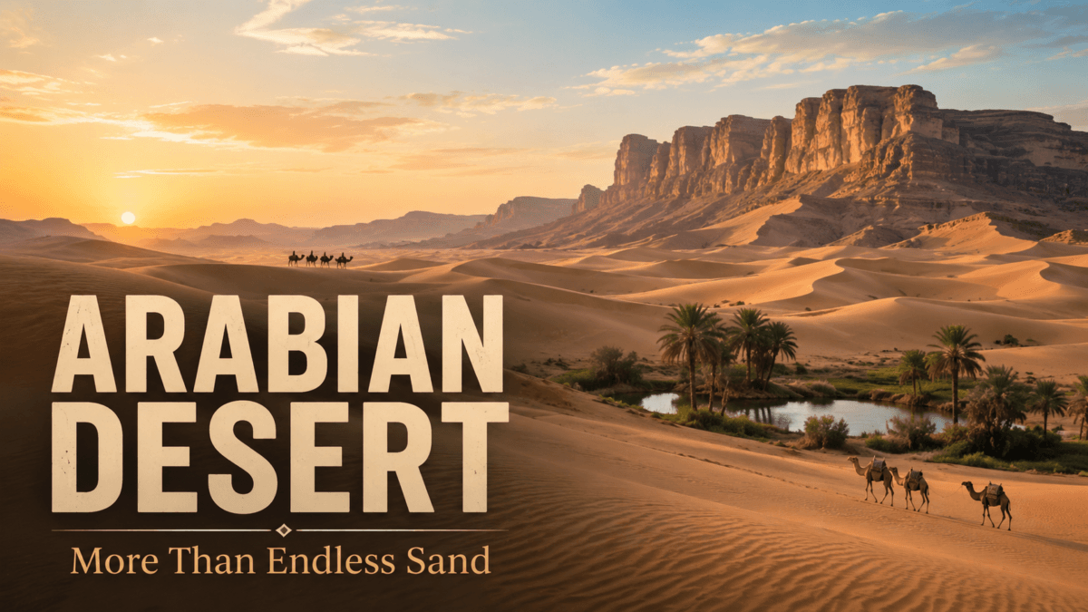 Arabian Desert: Why Asia’s Largest Desert Is More Than Endless Sand