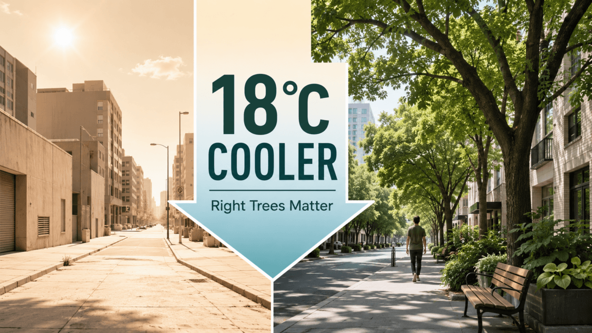 How Smart Urban Planting Can Turn Hot Streets Into Cooler, Safer Places
