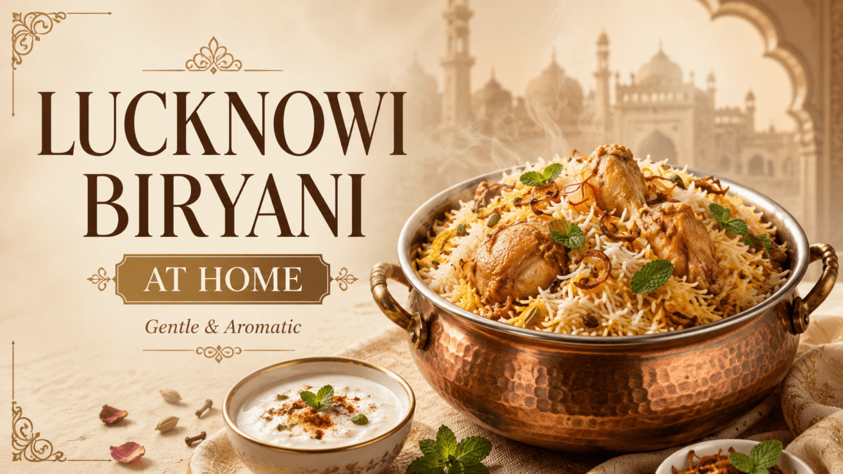 How to Make Lucknowi Chicken Biryani: A Gentle, Aromatic Biryani for Home Cooks