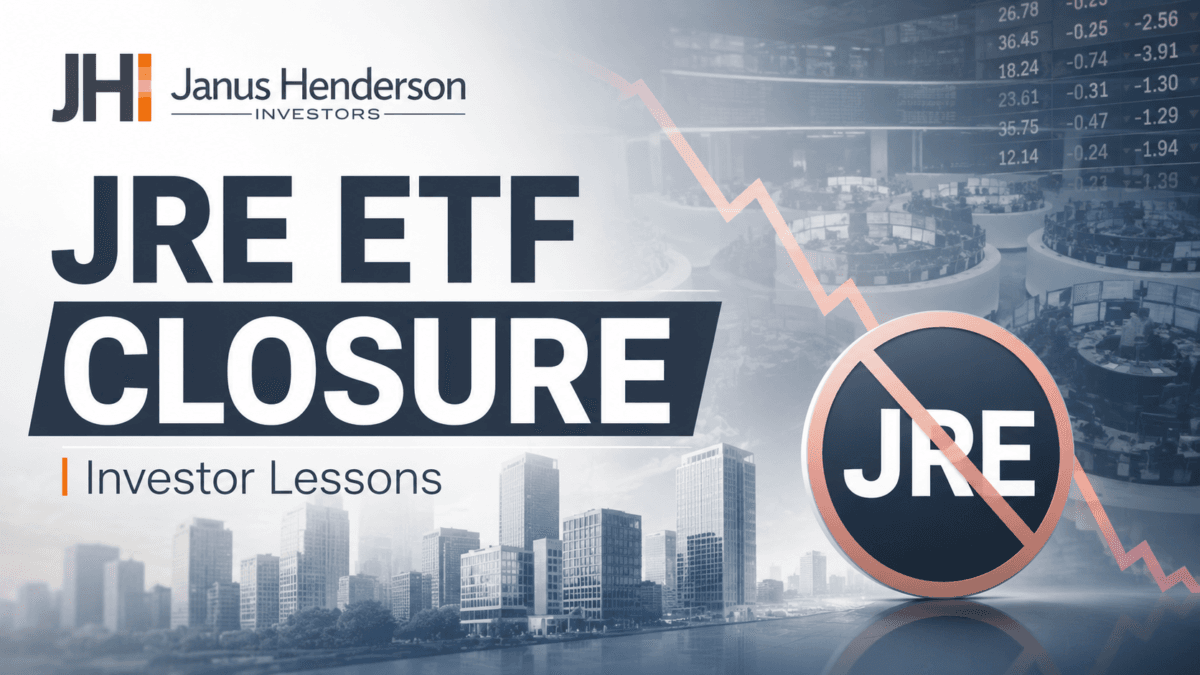 Janus Henderson’s U.S. Real Estate ETF Closure