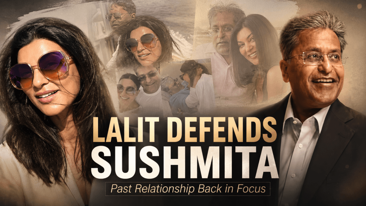 Lalit Modi Defends Sushmita Sen as Their Past Relationship Returns to Public Attention