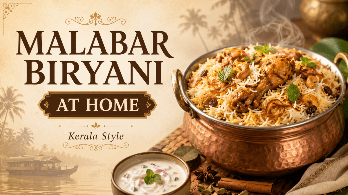 Malabar Chicken Biryani Recipe: A Fragrant Kerala-Style Biryani