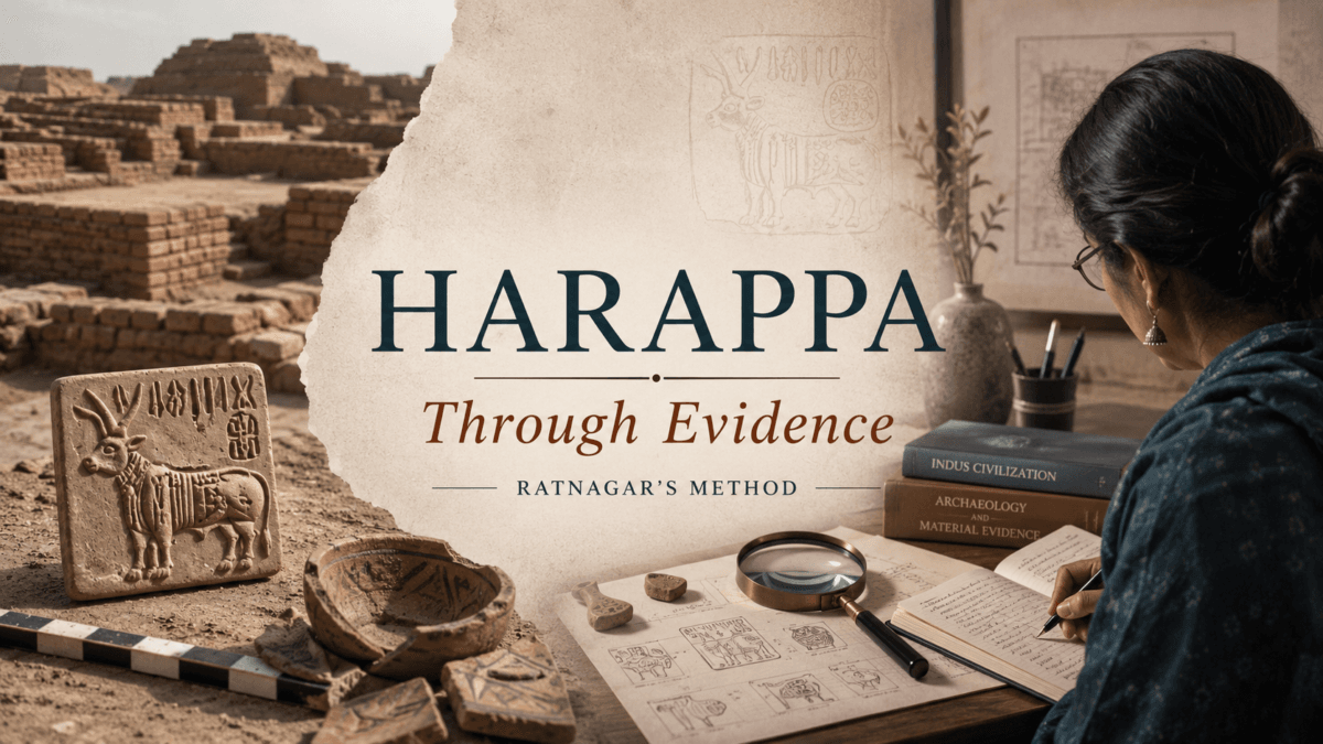 Reading Harappa Through Evidence Shereen Ratnagar’s Lasting Method