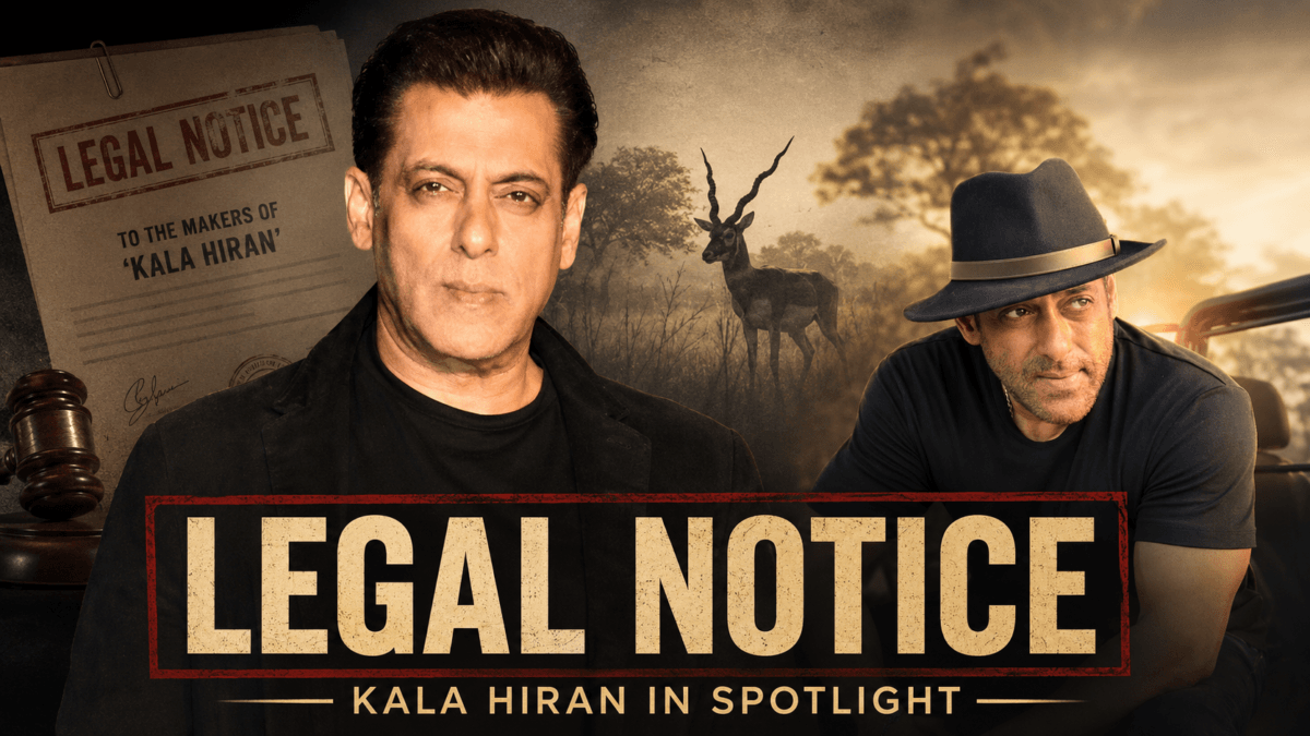 Salman Khan’s Legal Notice to Kala Hiran Makers Puts Film in the Spotlight Before Release