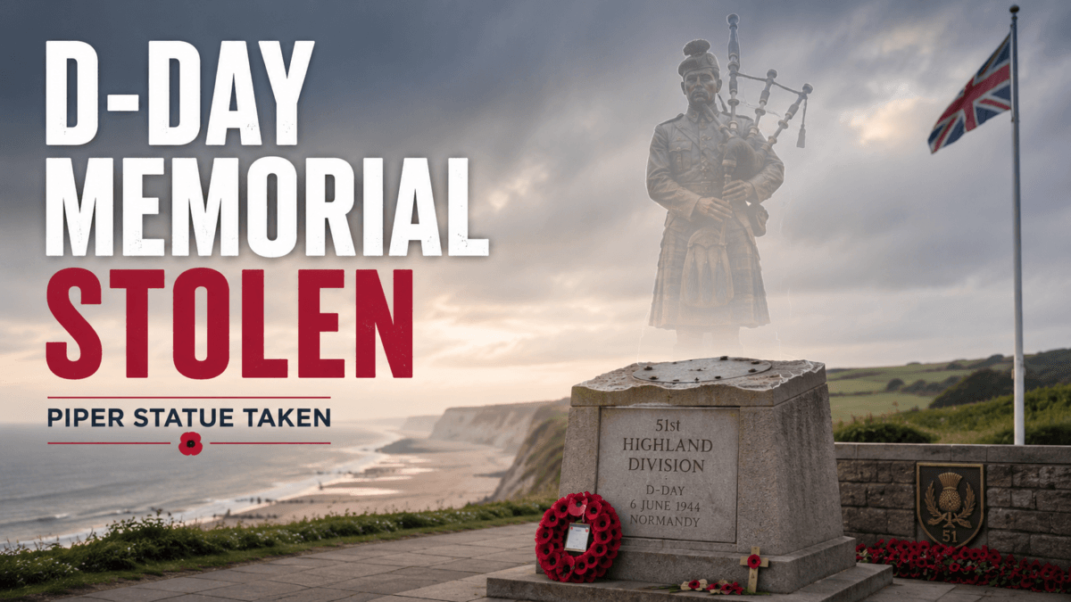 Stolen From Normandy: Why the Missing Highland Piper Memorial Matters