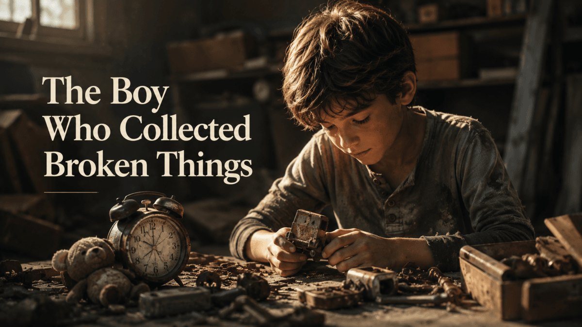 The Boy Who Collected Broken Things
