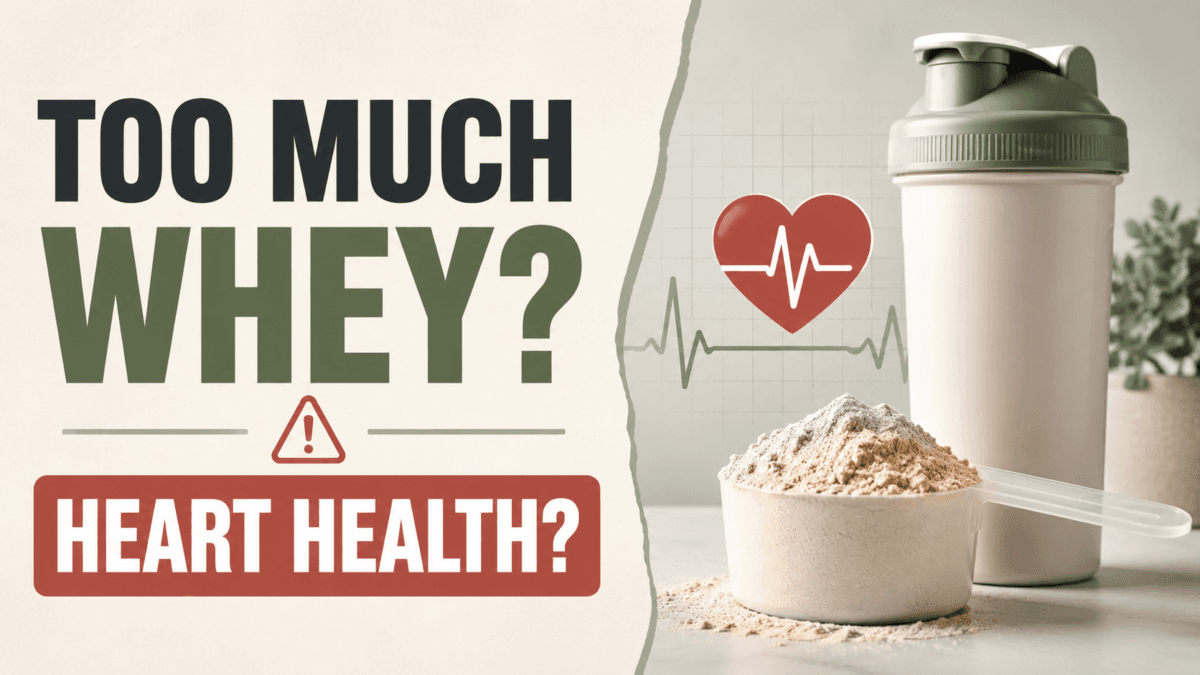 The Dark Side of Whey: Can Too Much Protein Affect Heart Health?