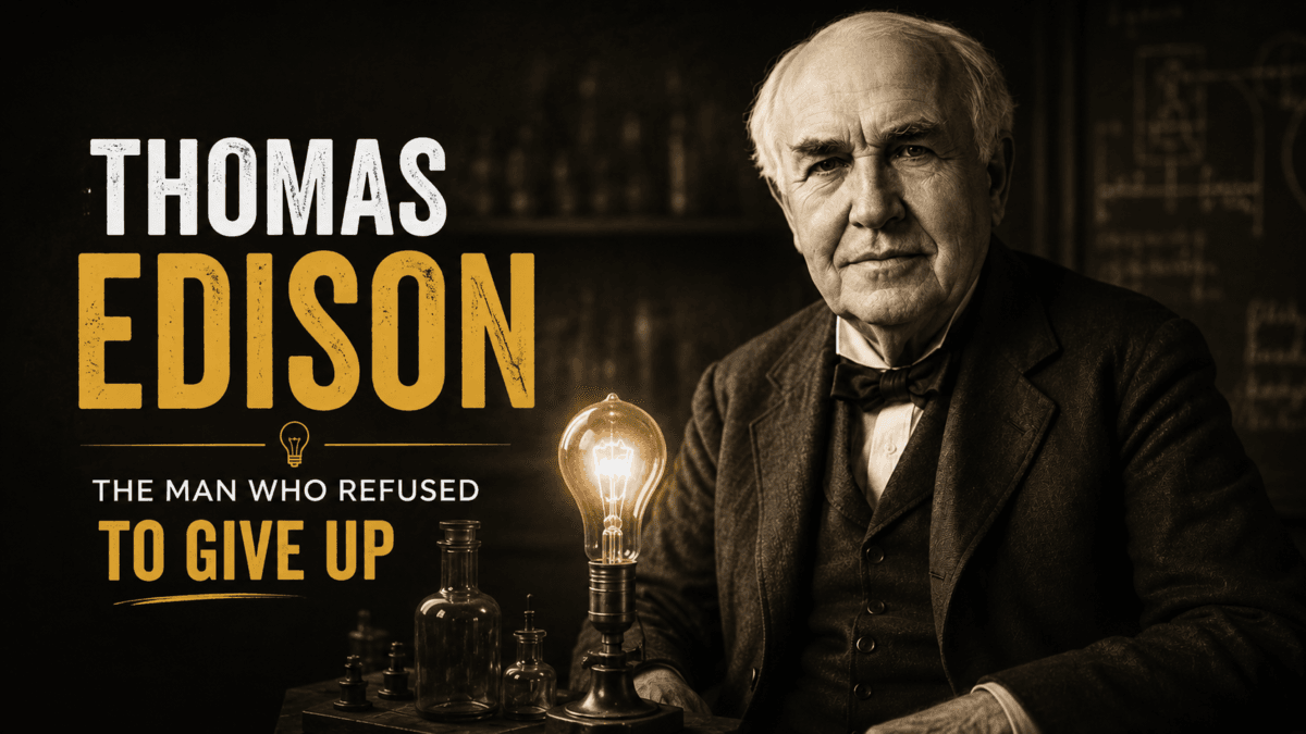 Thomas Edison: The Man Who Refused to Give Up