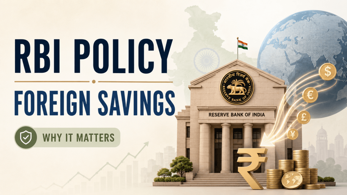 Why RBI Monetary Policy Must Focus on Attracting Foreign Savings